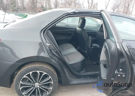 2015 Toyota Corolla S Plus z USA, uszkodzony, nr VIN 2T1BURHE6FC242033